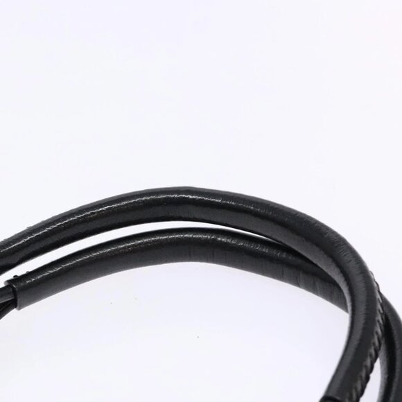 GUCCI GG Canvas Shoulder Bag Black Silver 132260 Auth 141652 - Picture 9 of 16